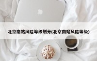 北京南站风险等级划分(北京南站风险等级)